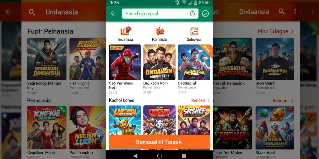 Tampilan antarmuka 567TV yang user-friendly.