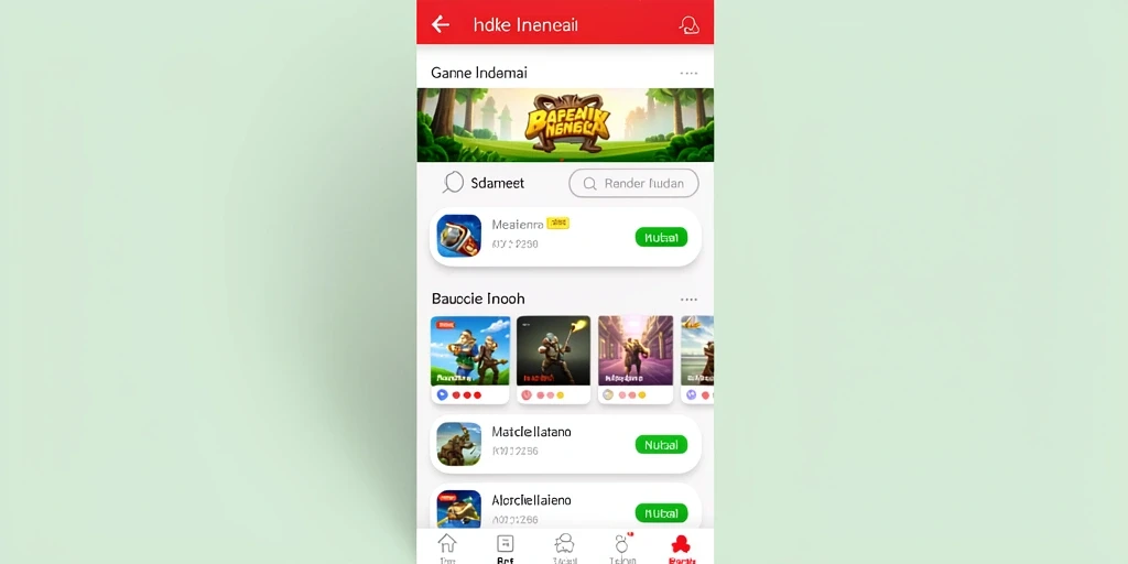 Tampilan antarmuka yang menarik dan user-friendly.