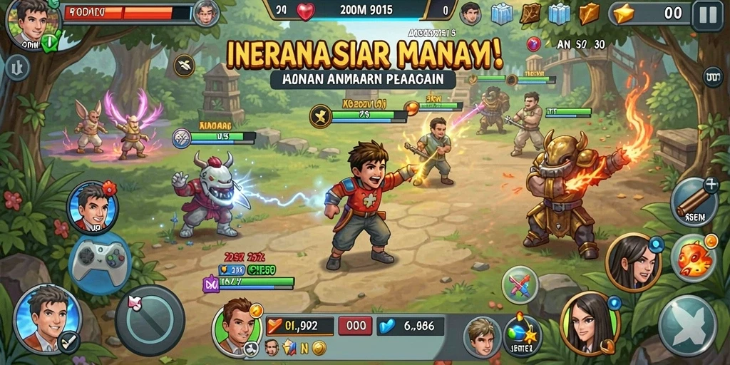 Tampilan antarmuka yang menarik dan mudah digunakan.