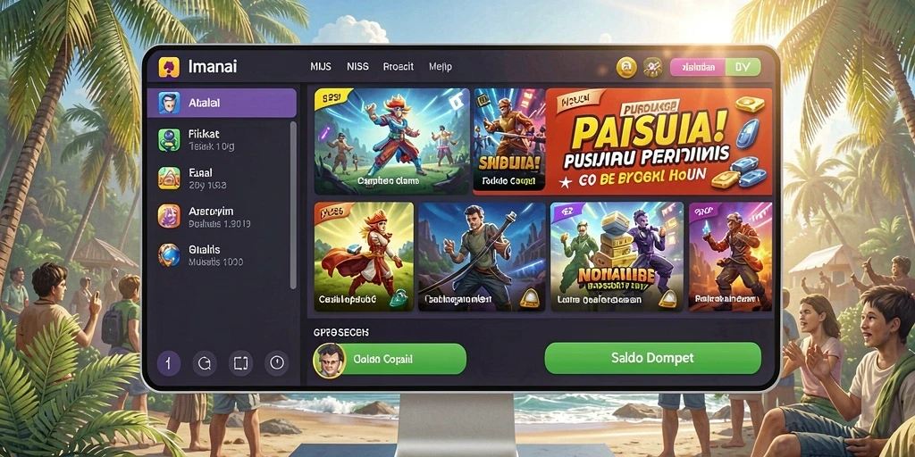 Tampilan antarmuka yang menarik dan mudah digunakan.