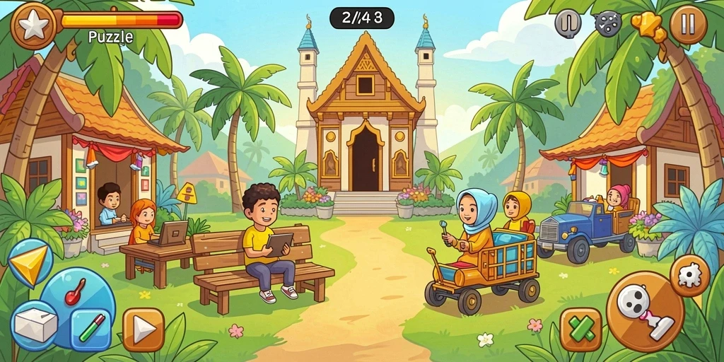 Tampilan antarmuka yang menarik dan mudah dipahami.