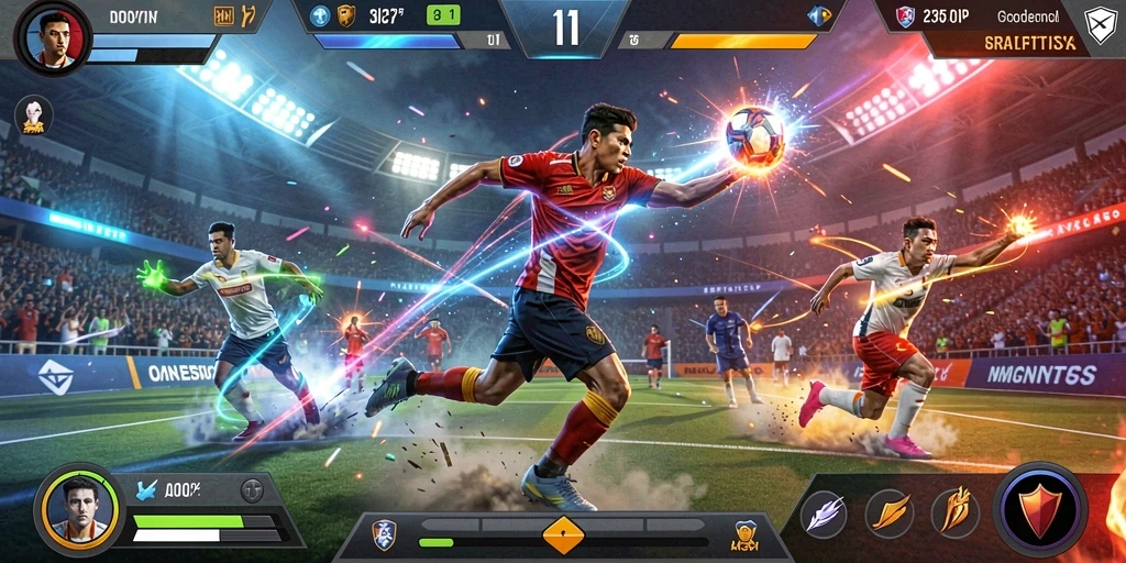 Tampilan grafis yang mengagumkan pada permainan slot.