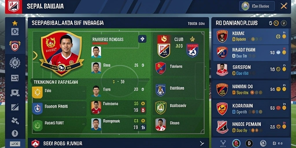 Tampilan utama aplikasi LUCUBET yang modern dan mudah dinavigasi.