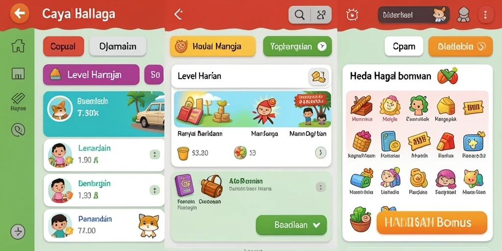 Tampilan antarmuka yang menarik dan mudah dinavigasi.