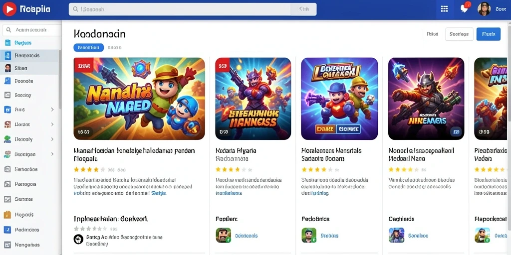 Tangkapan layar menampilkan antarmuka permainan yang menarik.