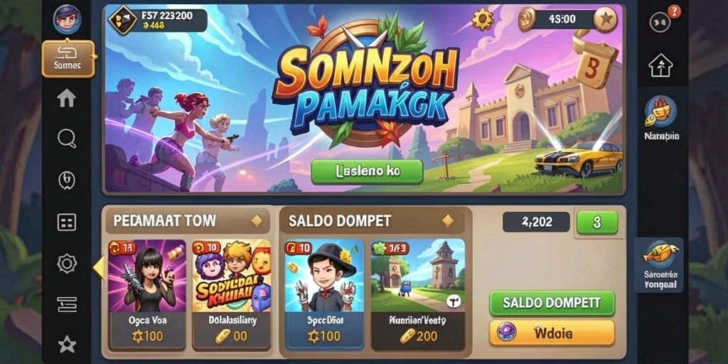 Tampilan antarmuka yang menarik dan ramah pengguna.