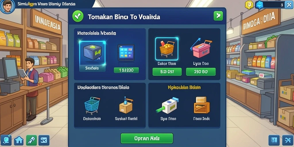 Tampilan antarmuka yang menarik dan intuitif.