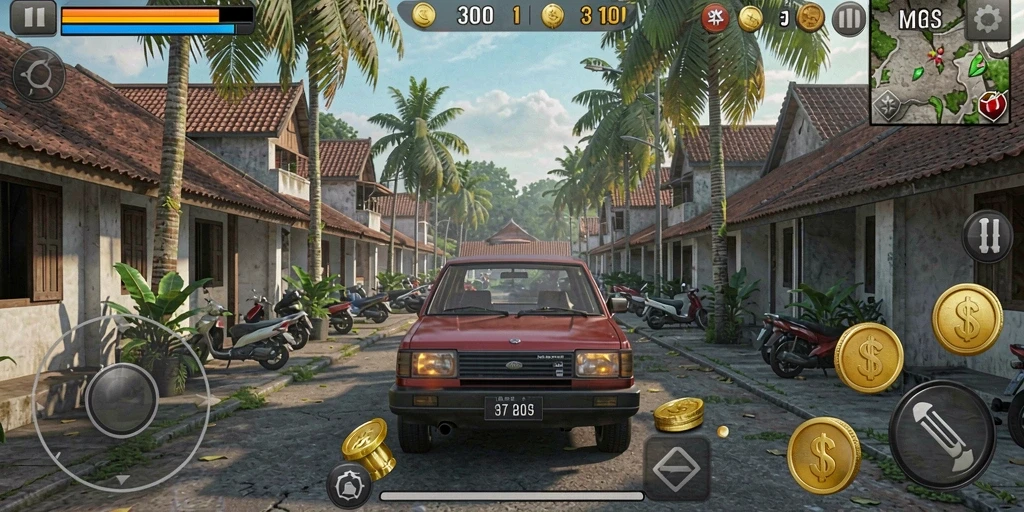 Tampilan grafis yang menakjubkan di NX303.