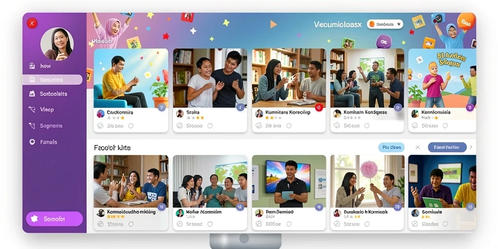 Tampilan antarmuka yang menarik dan user-friendly.