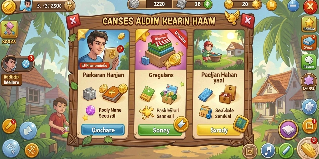 Tampilan antarmuka yang sederhana dan menarik.