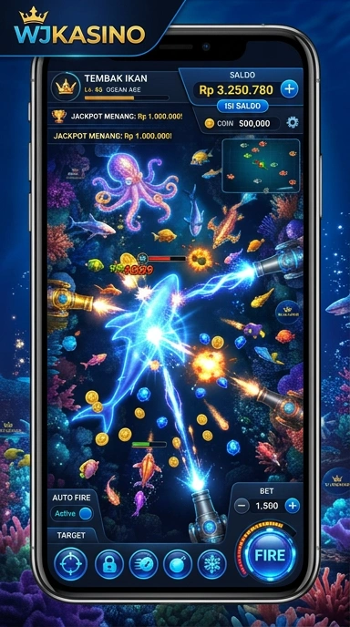 Cuplikan layar menu unduhan wjkasino untuk perangkat Android
